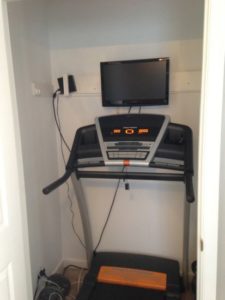 work out closet