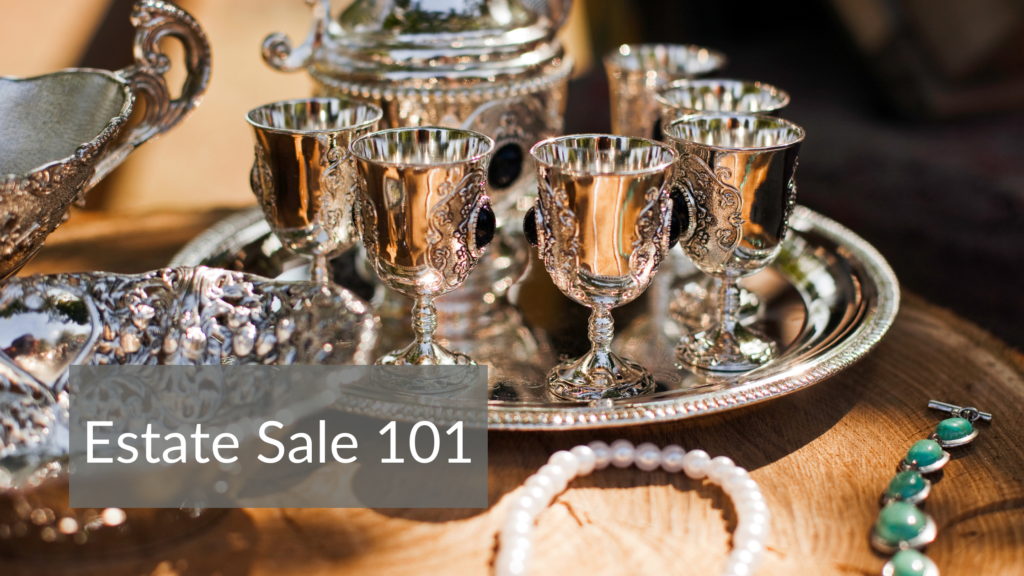 silver antique dinner set and antique jewelry