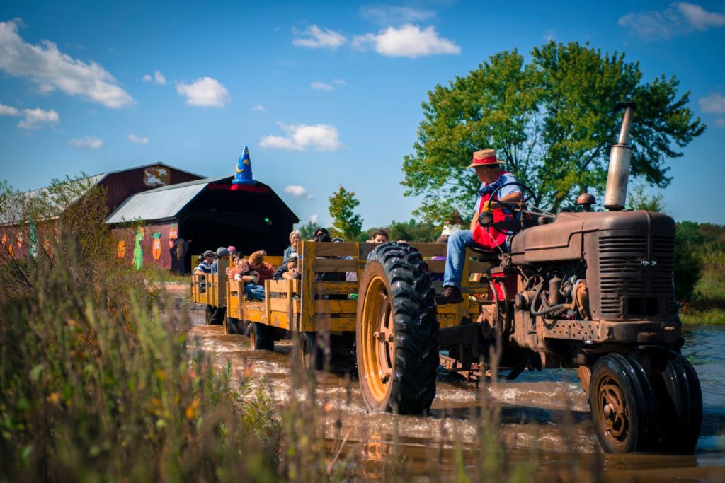 tractor ride