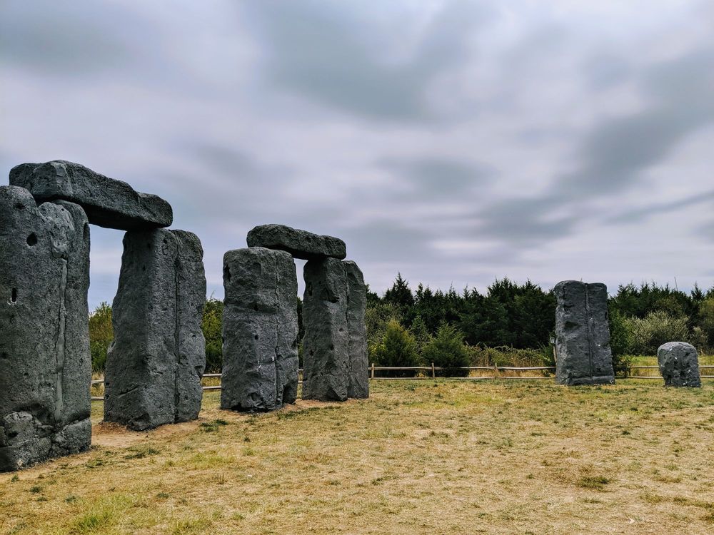 Stonehenge replica at Cox Farms